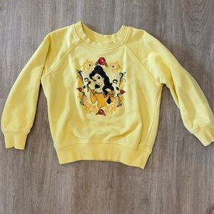 Hanna Andersson Disney Belle Sweatshirt Sz 100 4T